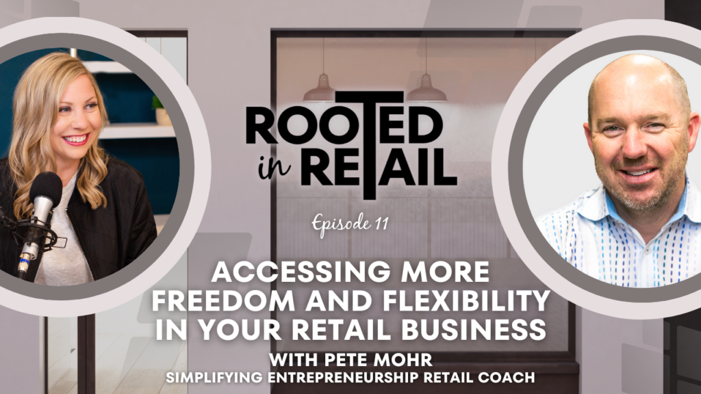 Accessing More Freedom and Flexibility in Your Retail Business with Pete Mohr, Simplifying Entrepreneurship Retail Coach